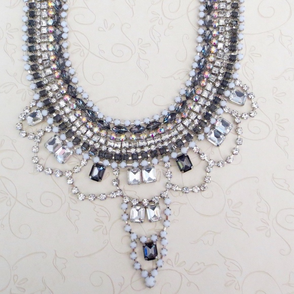 NWT JUICY COUTURE Rhinestone Bling Necklace! - Picture 8 of 8